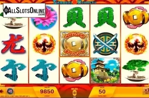 Main game. Samurai Dynasty from IGT
