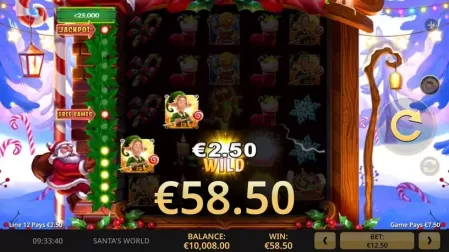 Santa's World slot screenshot 4