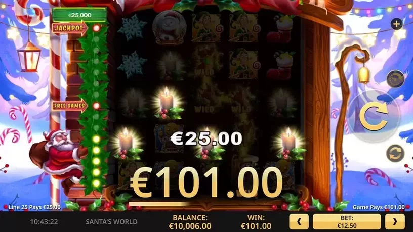 Santa's World slot screenshot 5