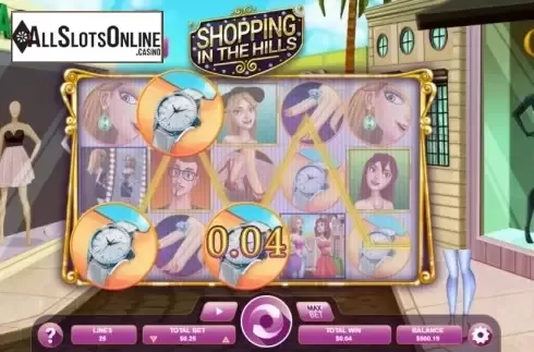Win screen 2. Shopping in the Hills from Arrows Edge