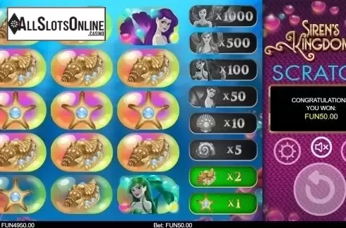 Game workflow 3. Sirens Kingdom Scratch from IronDog