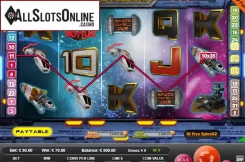Screen3. Space Covell One from Portomaso Gaming