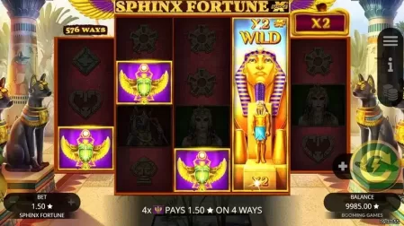 Sphinx Fortune slot screenshot 3