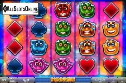 Reel Screen. Sticker Smile from DLV