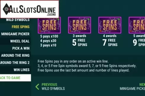 Features screen 2. Sugar Skull Spins from Slot Factory