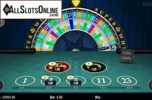 Screen 3. Super wheel from Play'n Go