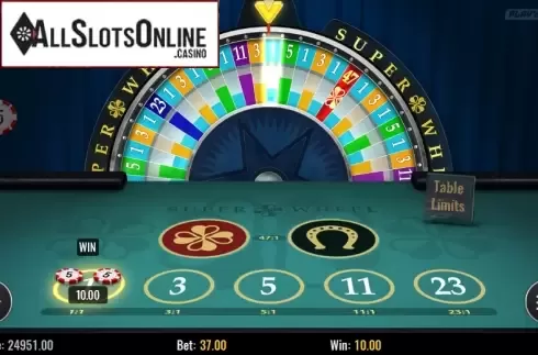 Screen 5. Super wheel from Play'n Go