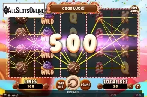 Win Screen 2. Sweet Win from Spinomenal