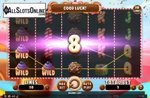 Win Screen 3. Sweet Win from Spinomenal