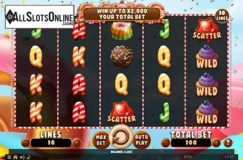 Reel Screen. Sweet Win from Spinomenal