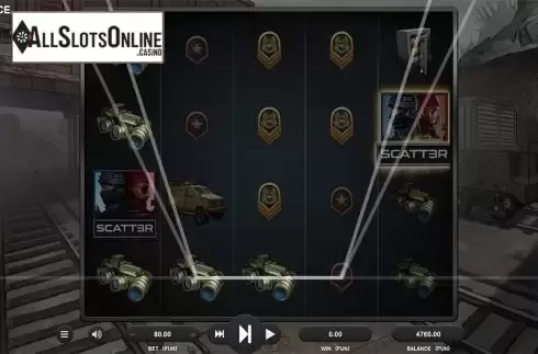 Win screen. Tactical Force from Relax Gaming