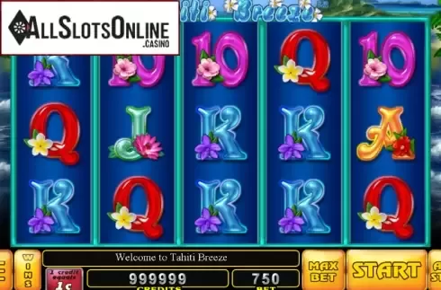 Game Workflow screen. Tahiti Breeze from Noble Gaming