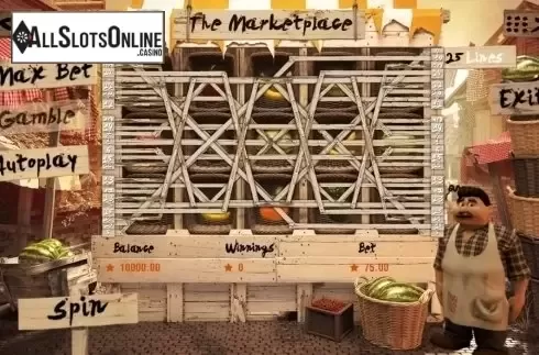 Screen3. The Marketplace from Booming Games