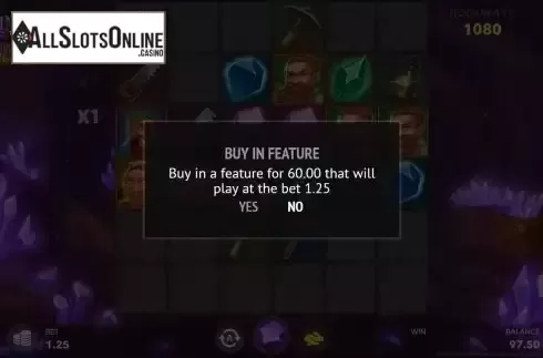 Buy Feature Screen