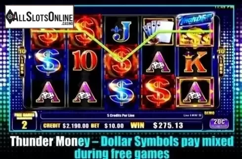 Win. Thunder Money from Ainsworth