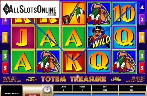 Screen 4. Totem Treasure from Microgaming