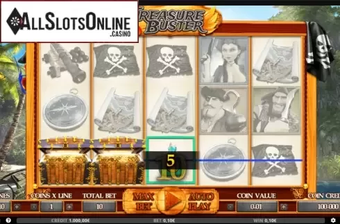 Win Screen 1. Treasure Buster from Capecod Gaming