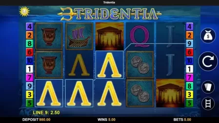 Tridentia slot screenshot 2