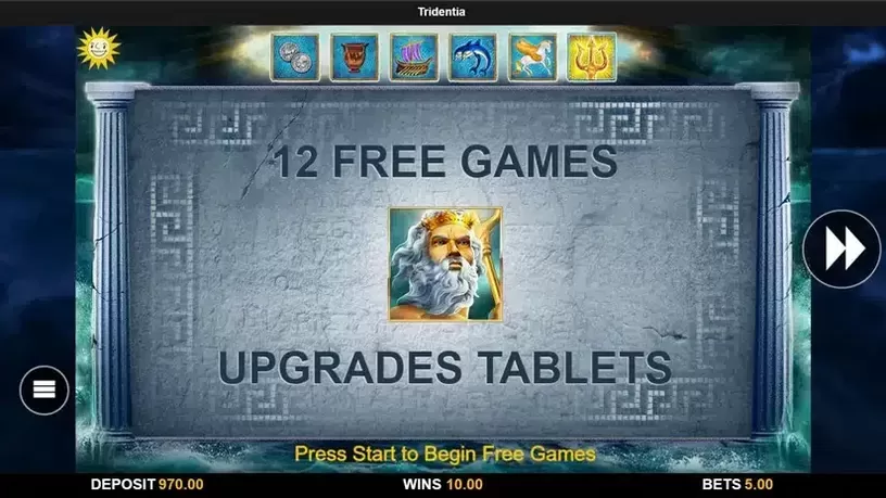 Tridentia slot screenshot 4