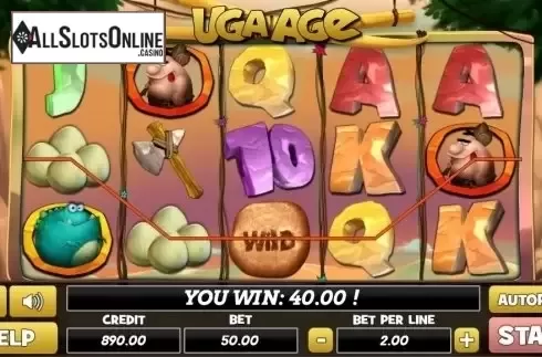 Win Screen. Uga Age from PlayPearls