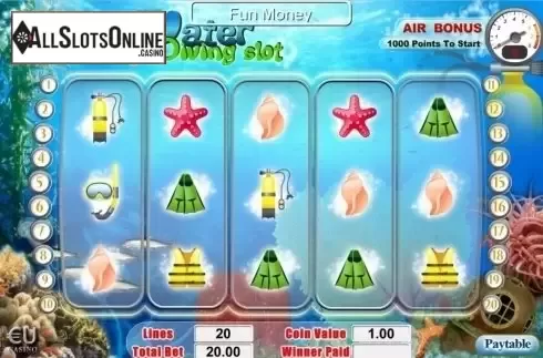 Screen4. Under Water Diving Slot from SkillOnNet