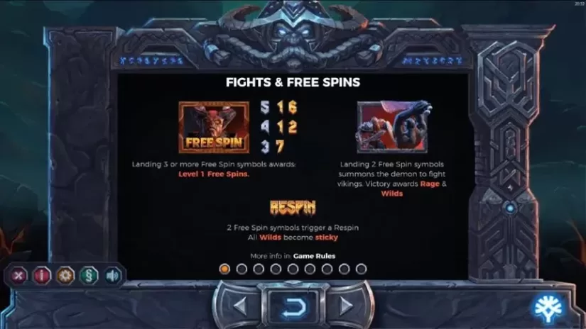 Vikings Go To Hell slot screenshot 3