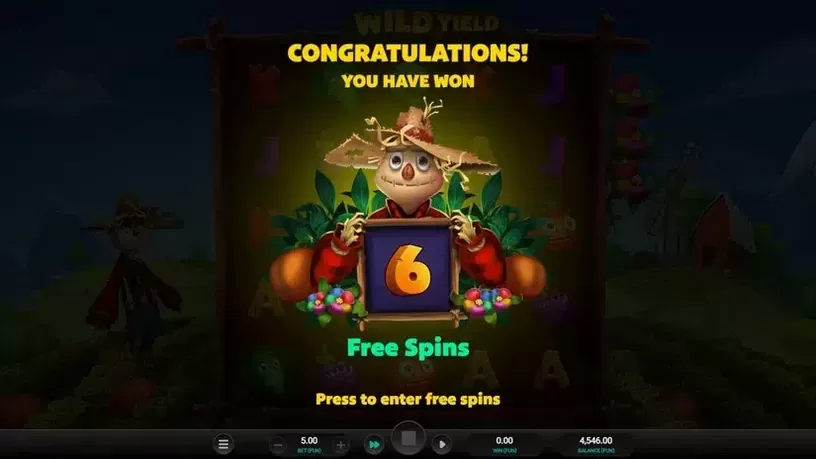 Wild Yield slot screenshot 5