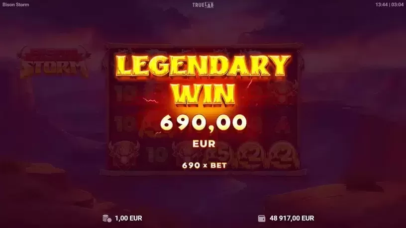 Bison Storm slot screenshot 5