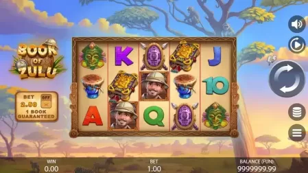 Book of Zulu slot screenshot 1