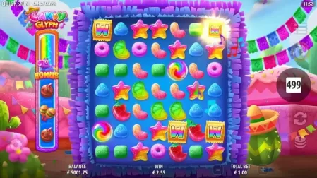 Candy Glyph slot screenshot 2