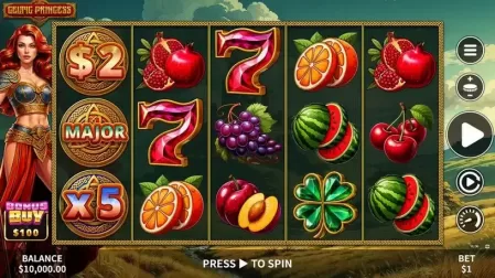 Celtic Princess slot screenshot 1