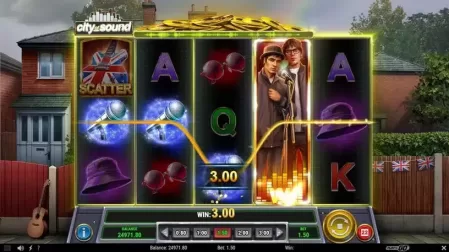 City of Sound slot screenshot 4