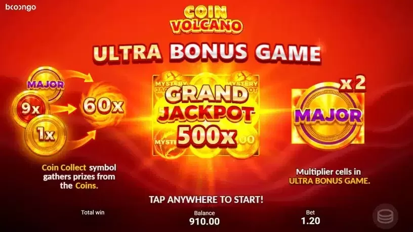 Coin Volcano slot screenshot 3