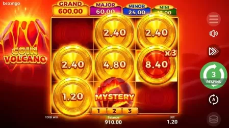Coin Volcano slot screenshot 4