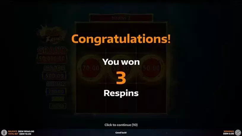 CoinSpin Fever slot screenshot 3