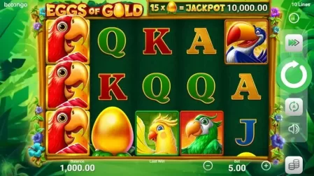 Eggs of Gold slot screenshot 1