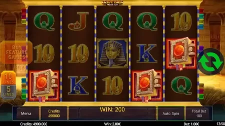 Egypt King Book Hunt slot screenshot 2