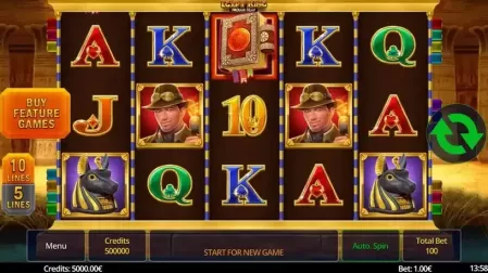 Egypt King Book Hunt slot screenshot 1