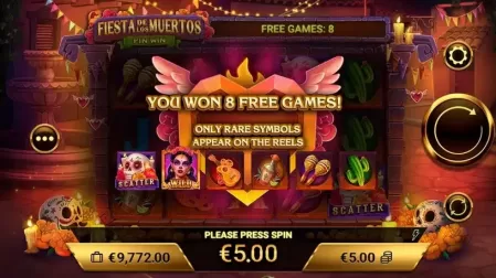 Fiesta De Los Muertos slot screenshot 4