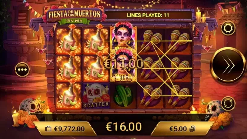 Fiesta De Los Muertos slot screenshot 5