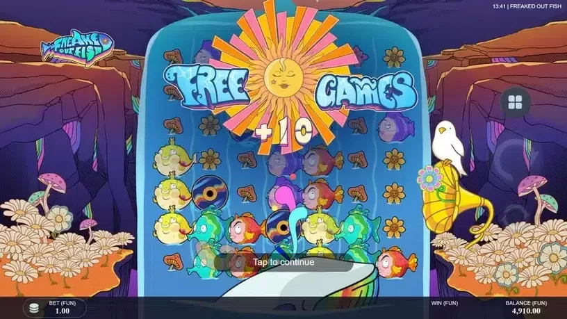Freaked Out Fish slot screenshot 4