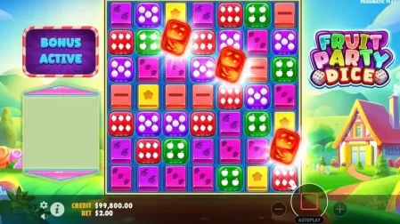 Fruit Party Dice slot screenshot 4