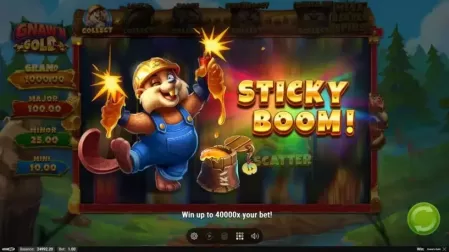 Gnaw’n Gold slot screenshot 2