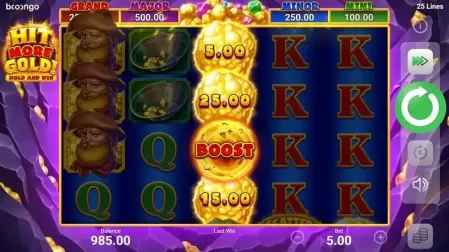 Hit More Gold! slot screenshot 2