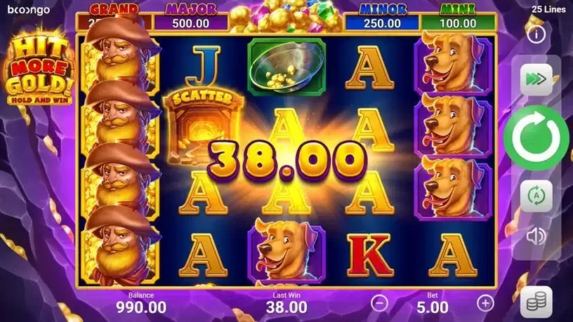 Hit More Gold! slot screenshot 3