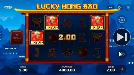 Lucky Hong Bao slot screenshot 2