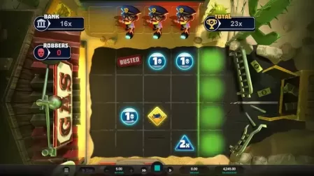 Mega Heist slot screenshot 5