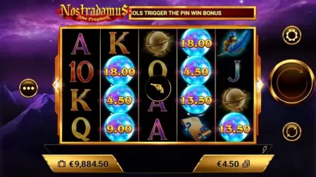 Nostradamus: The Prophet slot screenshot 4