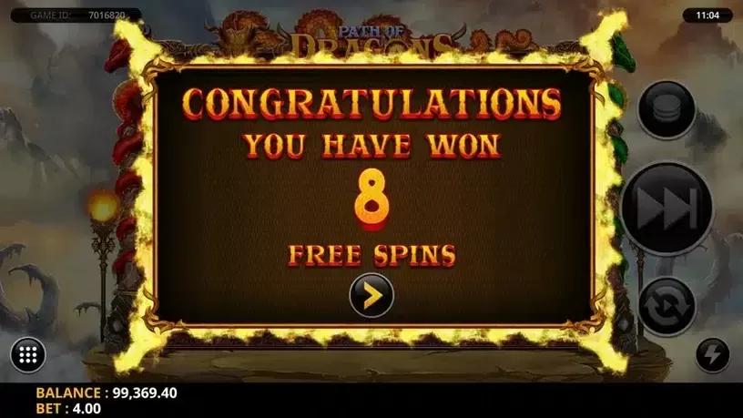 Path of Dragons slot screenshot 5