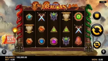 Path of Dragons slot screenshot 1